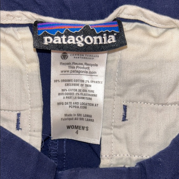 Patagonia Women’s Navy Pants, Size 4 - Picture 7 of 9
